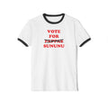 Vote For Sununu — New Hampshire Senate Ringer Tee (Pappas Crossed Out)