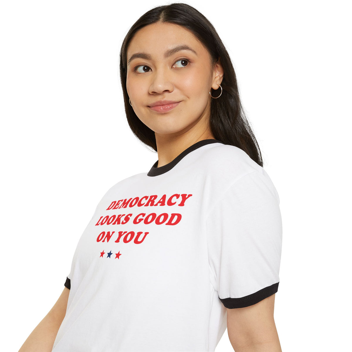 Democracy Looks Good On You — Ringer Tee