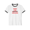 Vote For Collins — Georgia Senate Ringer Tee (Ossoff Crossed Out)